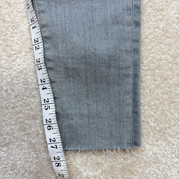 AG‎ Adriano Goldschmied Aaron Mid Rise Skinny Ankle Jeans in Gray Size 26R NWT - Picture 8 of 9